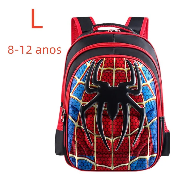 DS 360™ Spider King Kids Backpack: Waterproof Nylon & Large Capacity for all grades.
