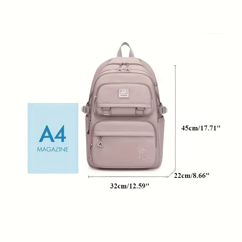 DS 360™ Elite Adult -Student Backpack, Casual ,Waterproof ,Nylon Double Shoulder ,College Ready.