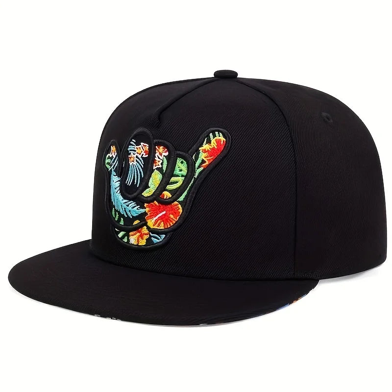 'Good Vibes' Shaka Snapback Hat!
