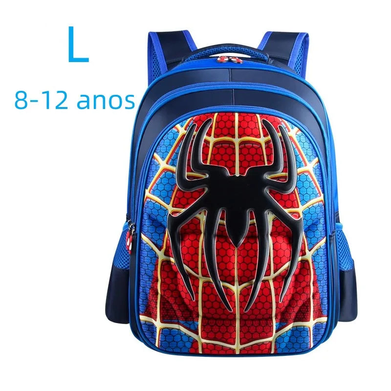 DS 360™ Spider King Kids Backpack: Waterproof Nylon & Large Capacity for all grades.