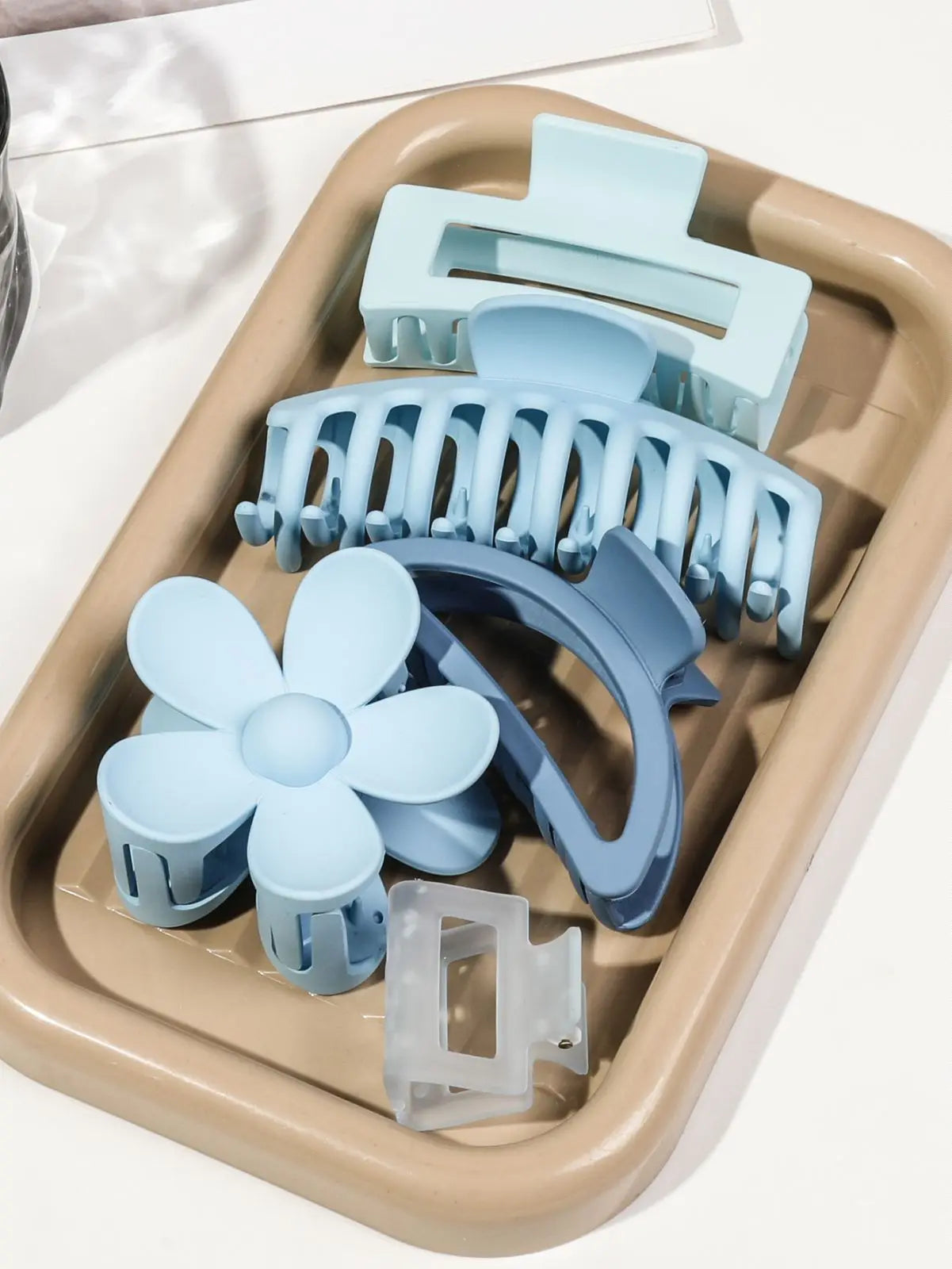'The Essentials' 5-Piece Claw Clip Set