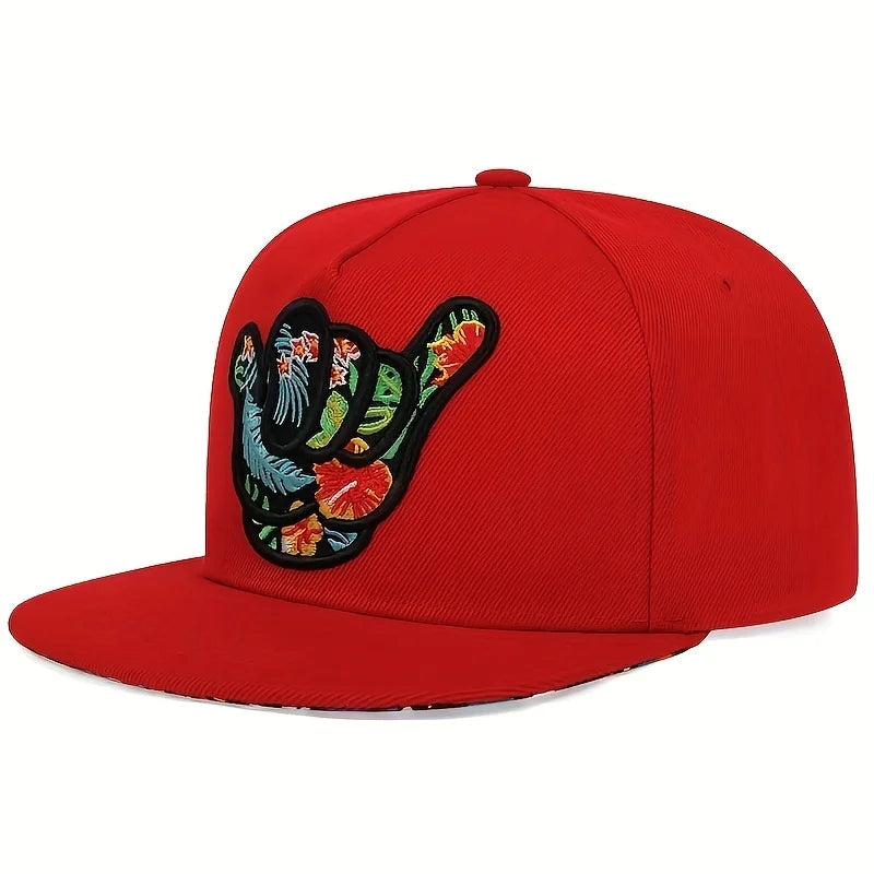 'Good Vibes' Shaka Snapback Hat!