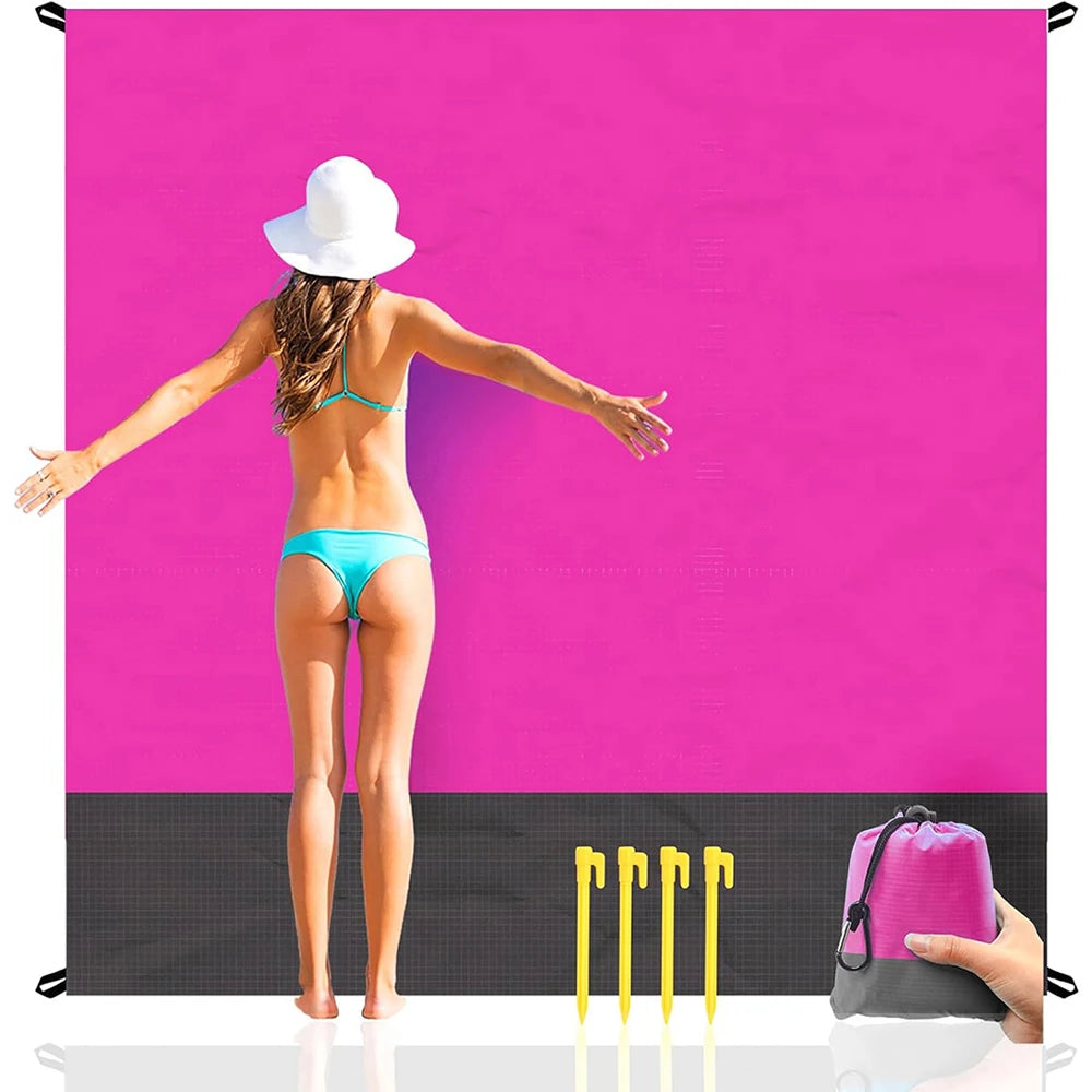 DS 360™ "SandStopper 200 X 210cm Waterproof Beach Blanket" (All- terrain)