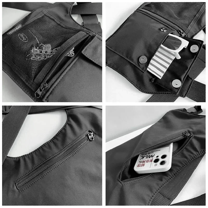 DS 360™ Black Chest 'Personal X-Back Carry Bag.