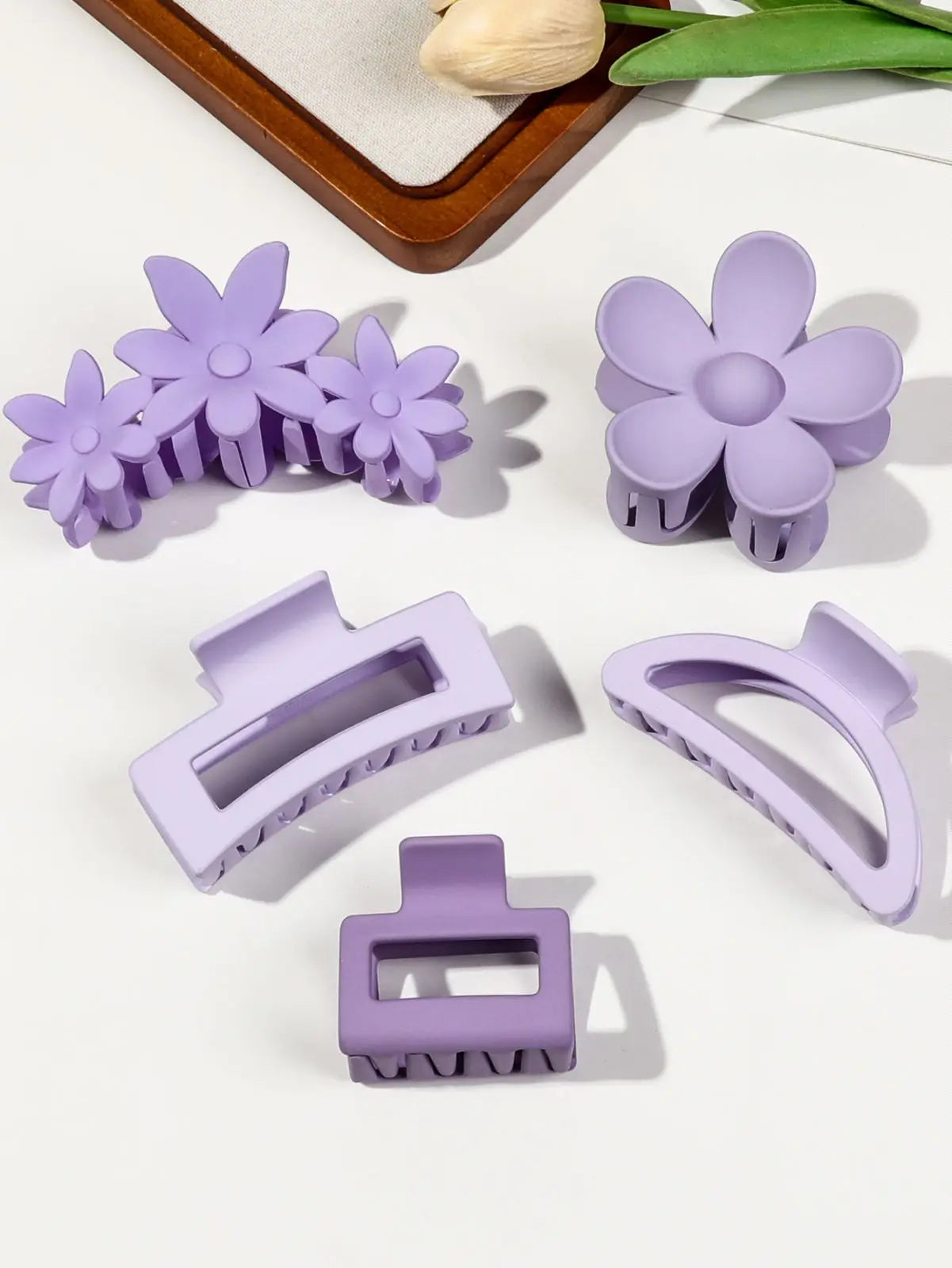 'The Essentials' 5-Piece Claw Clip Set