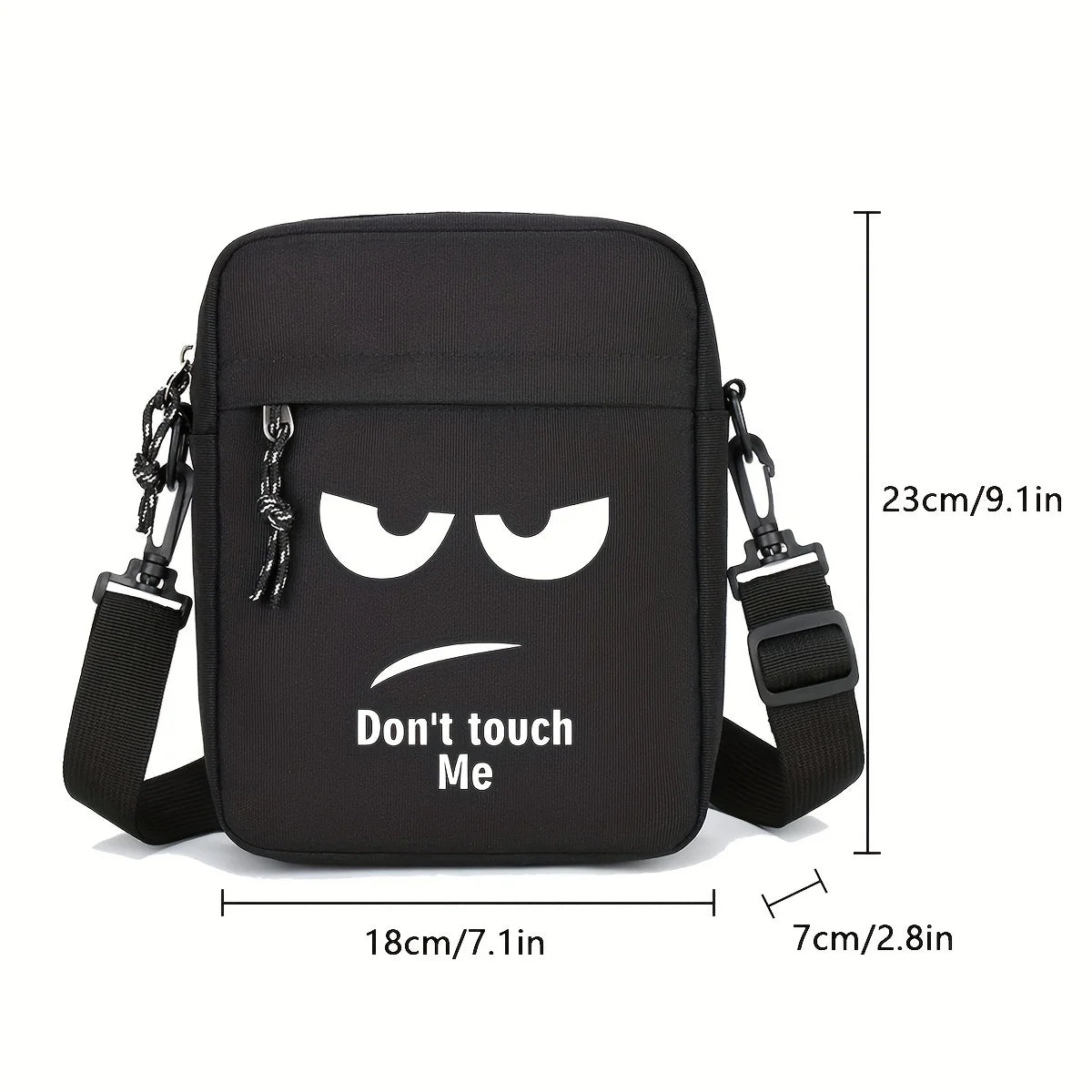 DS 360™ Oxford Crossbody " " Don't Touch Me " Anybody Bag!