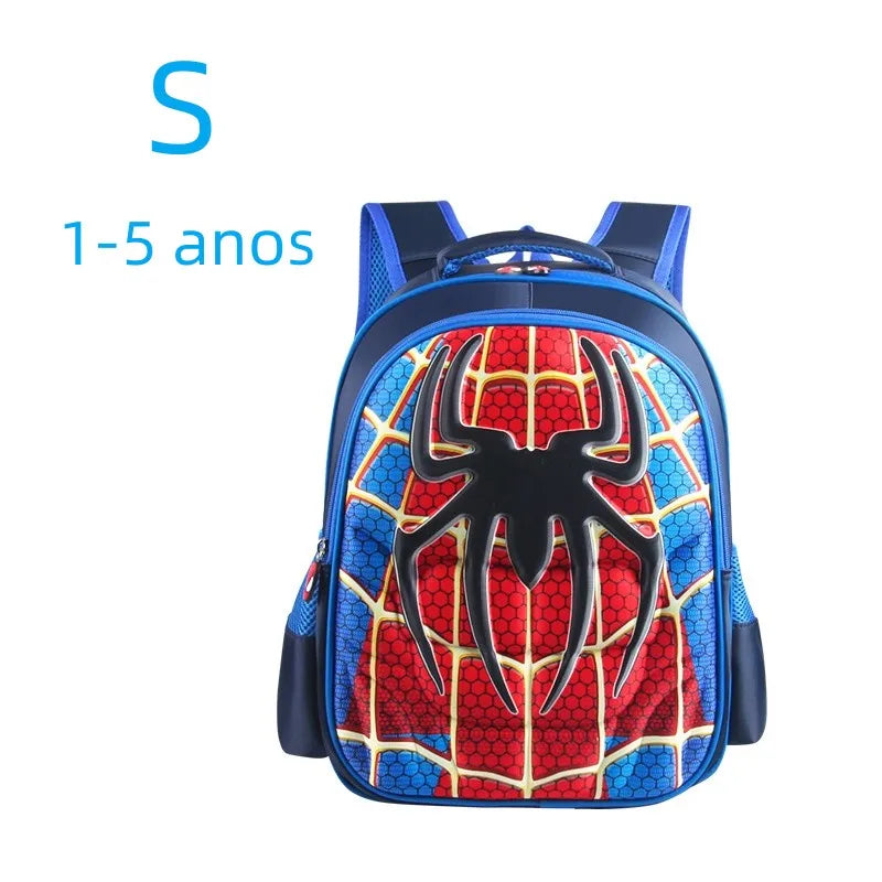 DS 360™ Spider King Kids Backpack: Waterproof Nylon & Large Capacity for all grades.