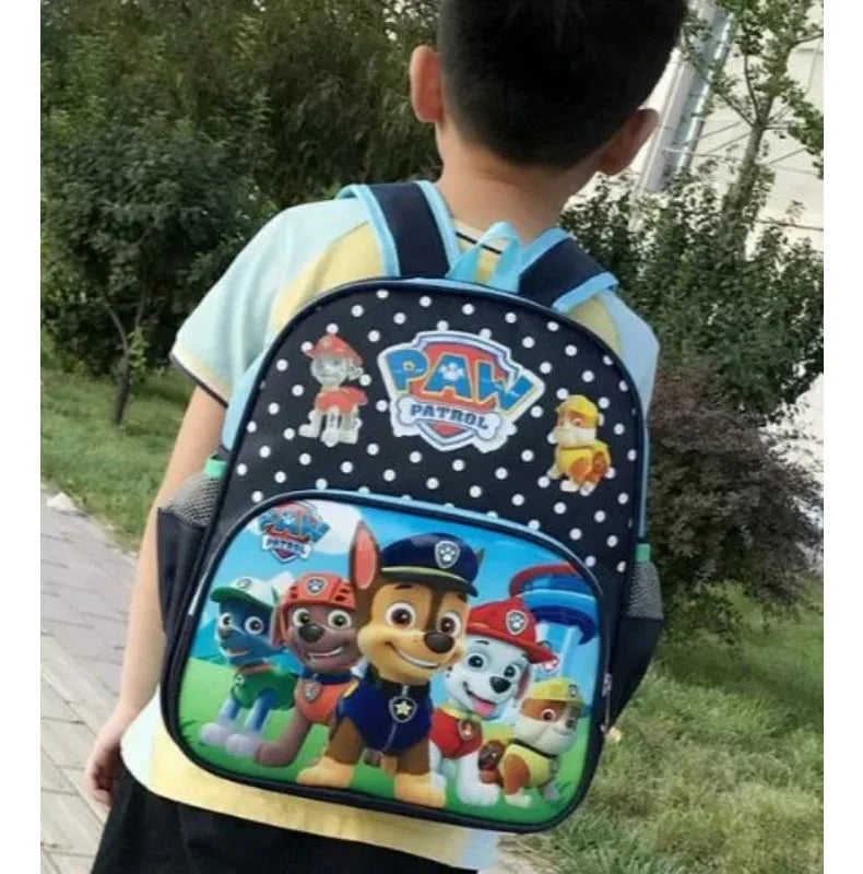 DS 360™ Paw Patrol Kids Peripheral Backpack, Kawaii Puppy Print School Backpack,