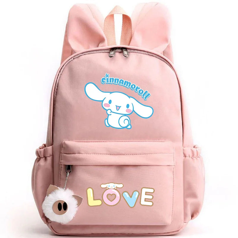 🔥Cinnamoroll™ "School Love" DURABLE ALL YEAR Bookbags!