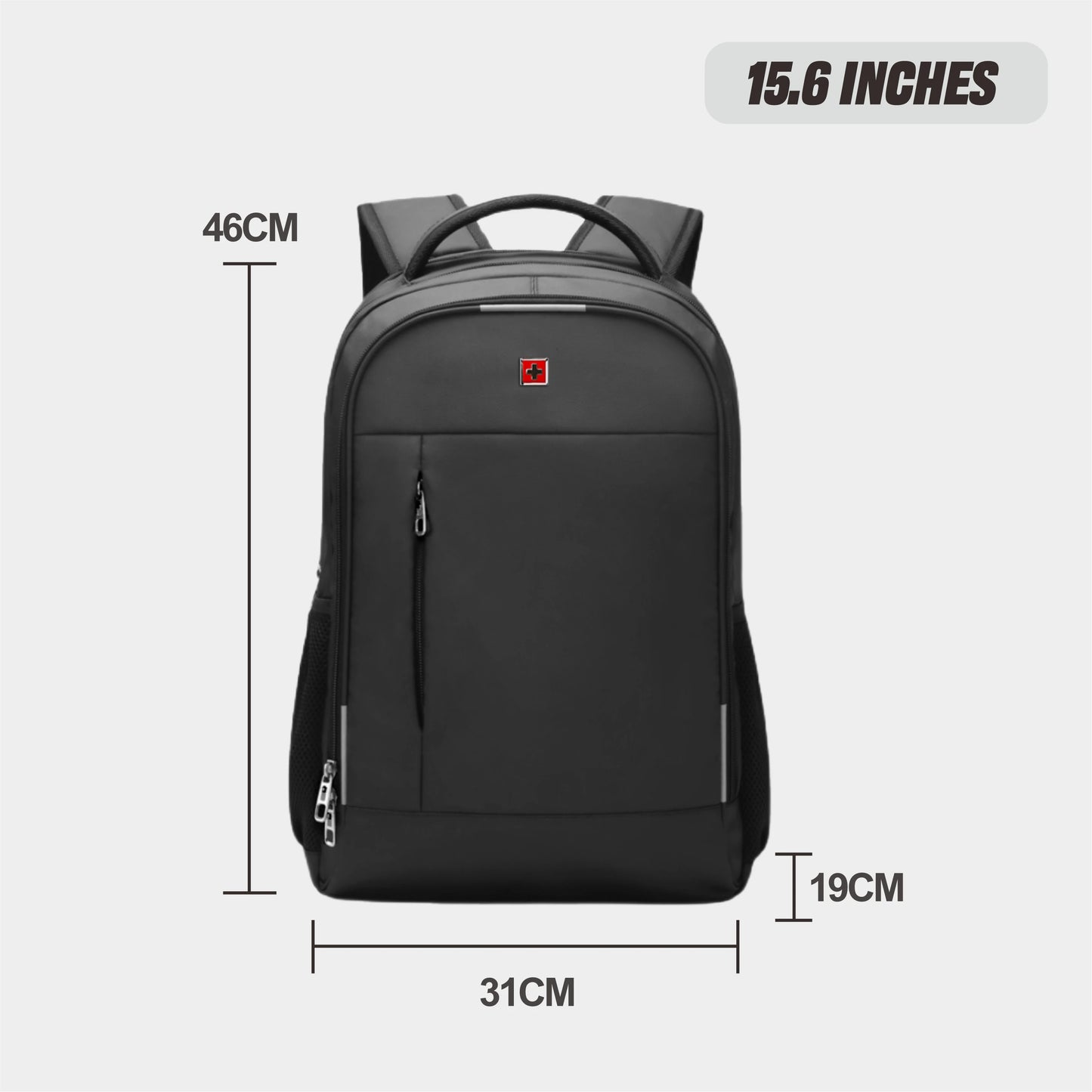 🔥 SWISS™ MilITARY-TECH Laptop Backpack USB 17 Inch (Big-Pouch) Backpack💦 Waterproof