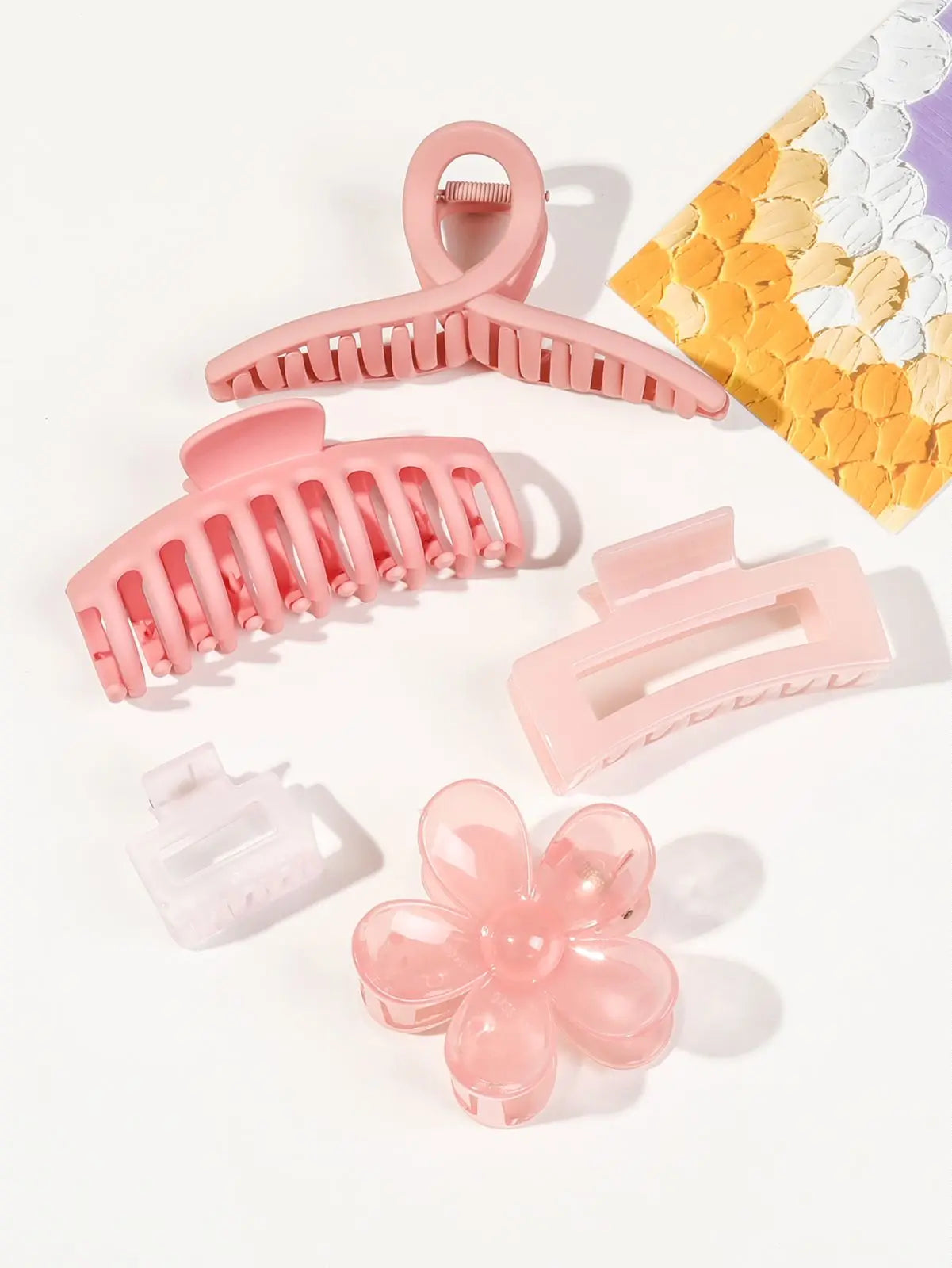 'The Essentials' 5-Piece Claw Clip Set
