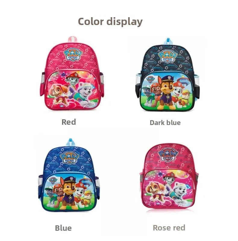 DS 360™ Paw Patrol Kids Peripheral Backpack, Kawaii Puppy Print School Backpack,