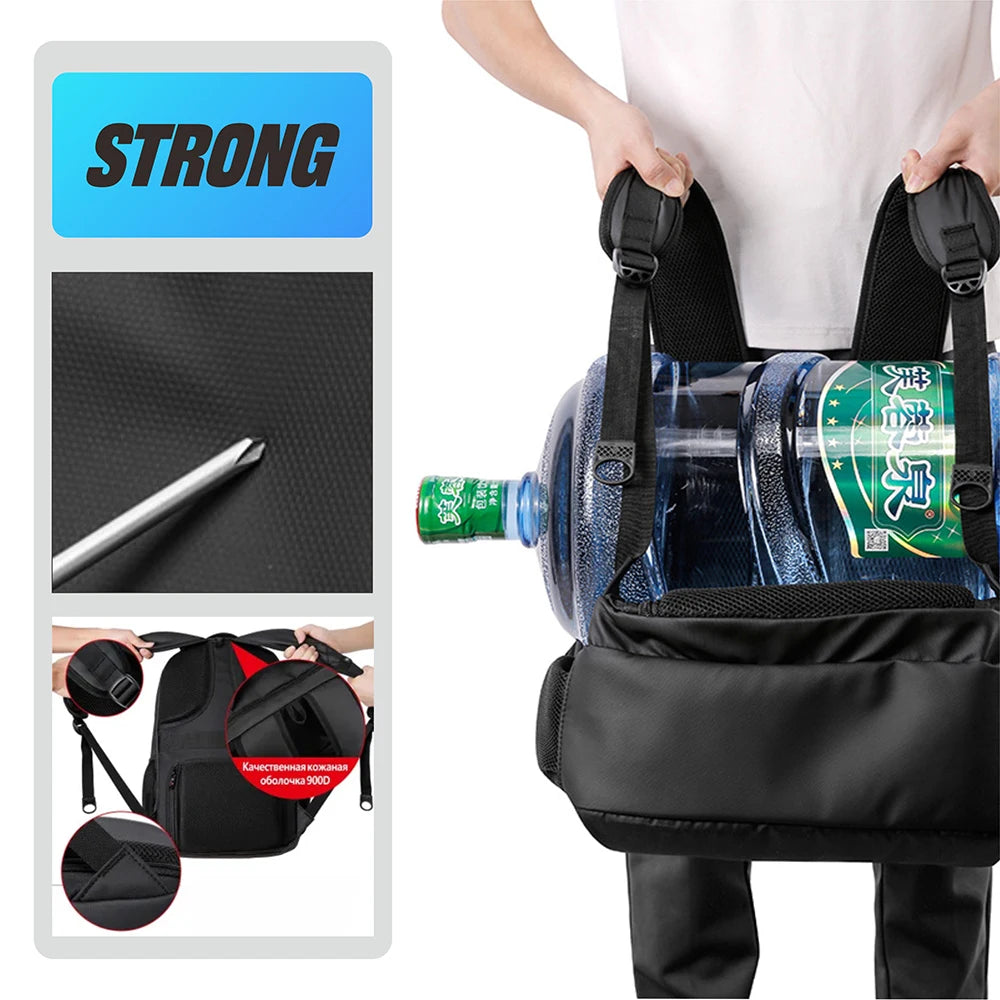 🔥 SWISS™ MilITARY-TECH Laptop Backpack USB 17 Inch (Big-Pouch) Backpack💦 Waterproof