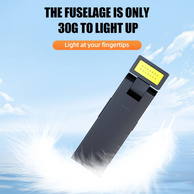 'DS 360™ 'Swivel 180° Magneto Rechargeable, Super Bright LED Light for Night Work, Camping, Car & Home