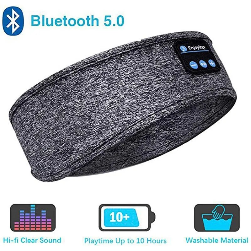 DS 360™ "Soft-Sounds" Wireless Head Gear Bluetooth Blackout Headband.
