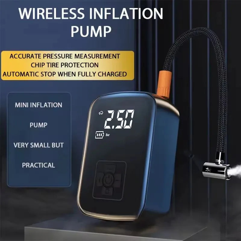 'DS 360™ Wireless Electric Tire "Smart-Pump" Inflator for Boats ,motorcycle, auto.