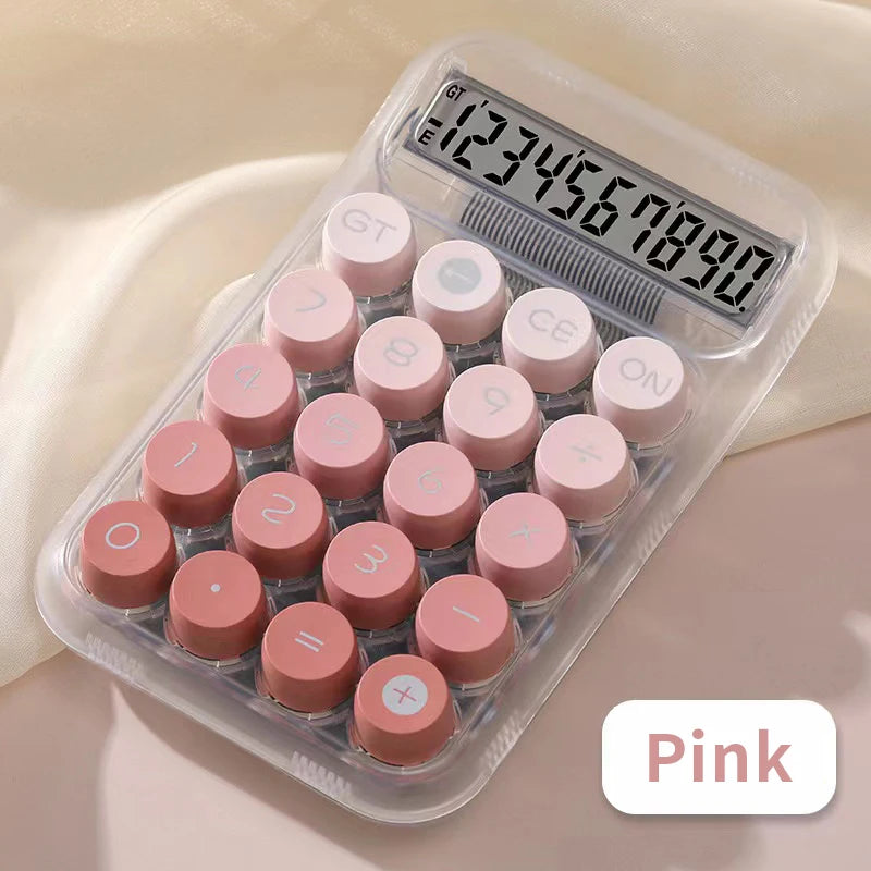 DS 360™ Student Specific 1-PC Clear Big -Button Calculator!