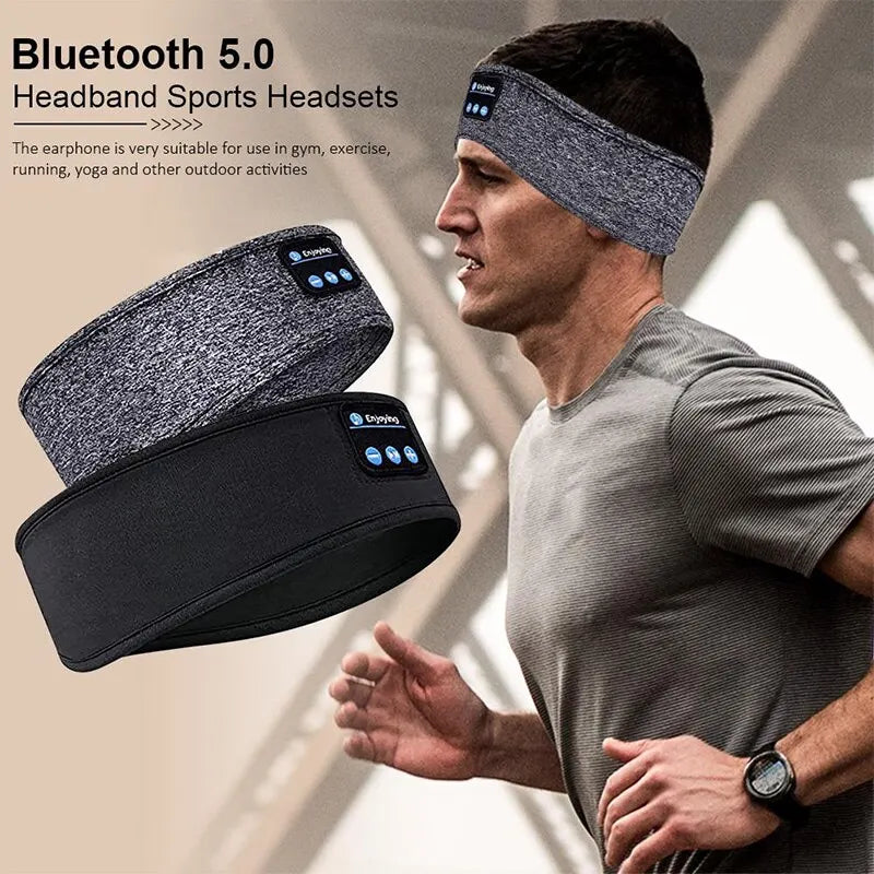 DS 360™ "Soft-Sounds" Wireless Head Gear Bluetooth Blackout Headband.