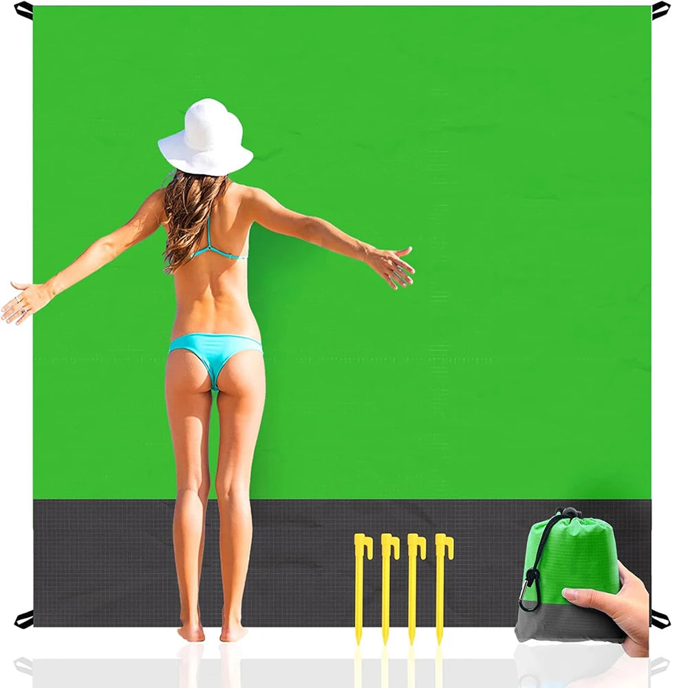 DS 360™ "SandStopper 200 X 210cm Waterproof Beach Blanket" (All- terrain)