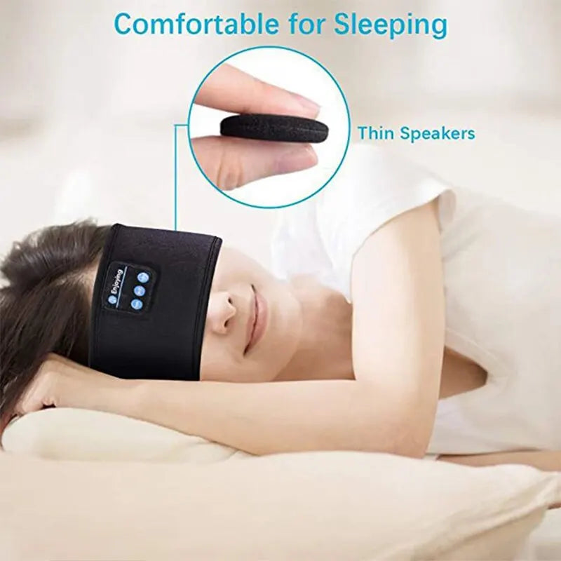 DS 360™ "Soft-Sounds" Wireless Head Gear Bluetooth Blackout Headband.