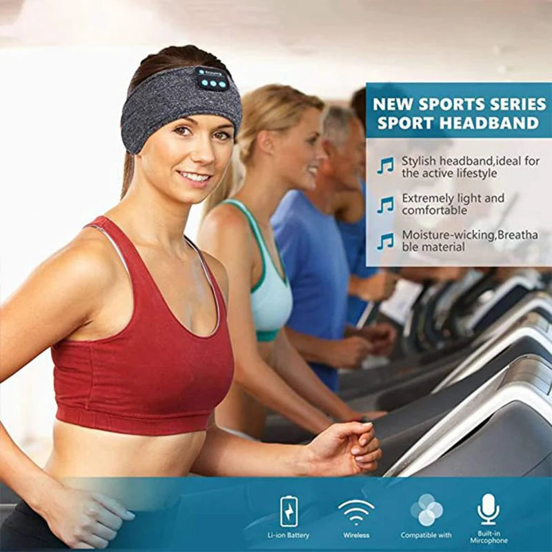DS 360™ "Soft-Sounds" Wireless Head Gear Bluetooth Blackout Headband.