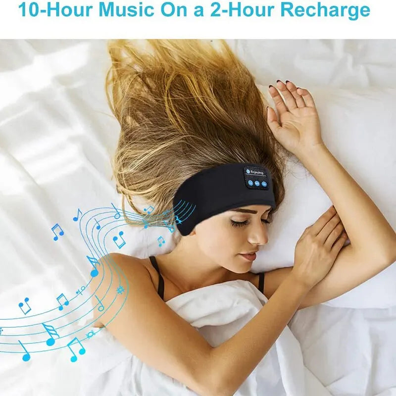 DS 360™ "Soft-Sounds" Wireless Head Gear Bluetooth Blackout Headband.
