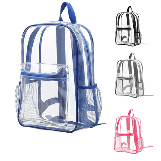 💦 DS 360 ™ Clear-Back Waterproof See-Thru Bookbags!