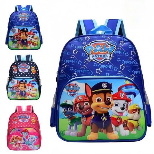 DS 360™ Paw Patrol Kids Peripheral Backpack, Kawaii Puppy Print School Backpack,