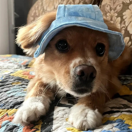 DS 360™ "DogOnn"  Beach Hat Durable with Adjustable Draw-String!