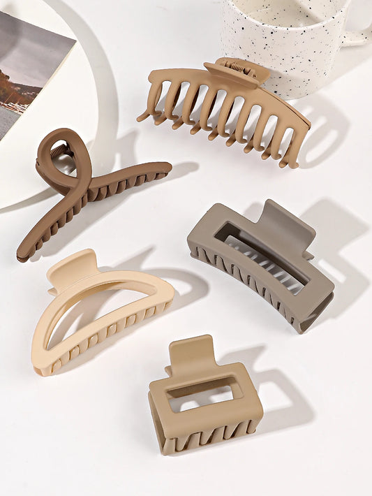 'The Essentials' 5-Piece Claw Clip Set