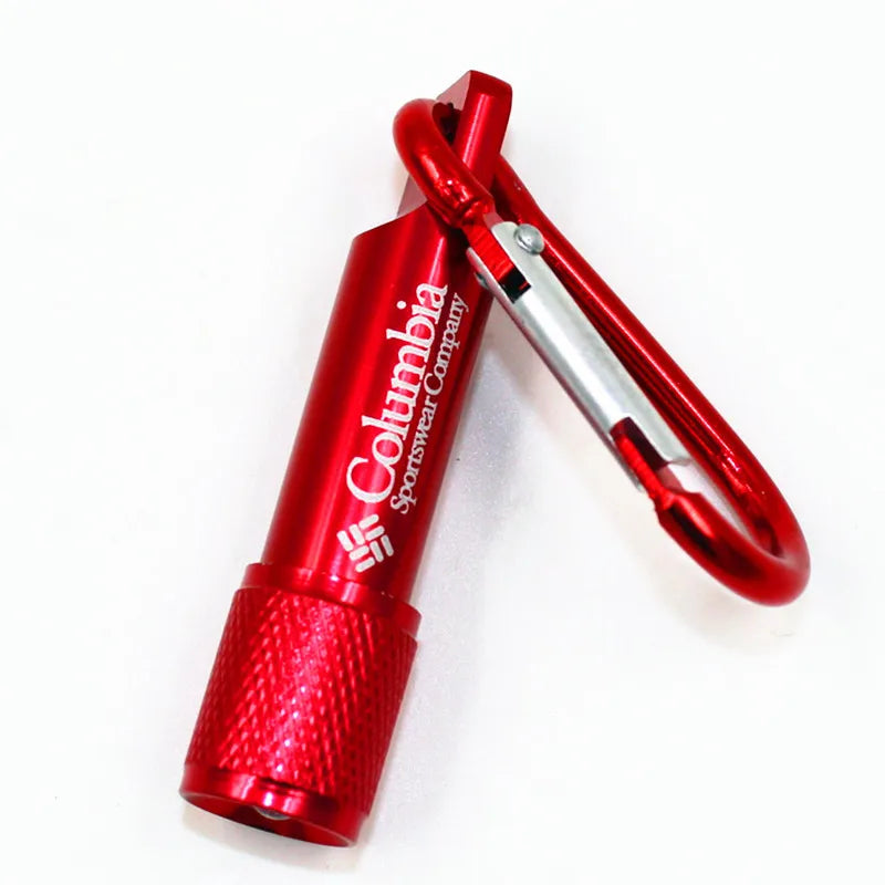 'DS 360™ "Mini Torch by Columbia™  Small Light led flashlight Car Key Chain/Carabineer .