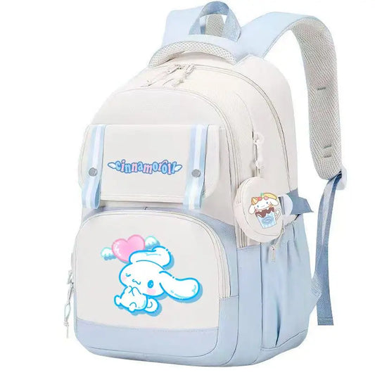 🔥 Cinnamoroll™ Tri-Seam Double Stich Backpack w/ Mochila &  Coin Purse!