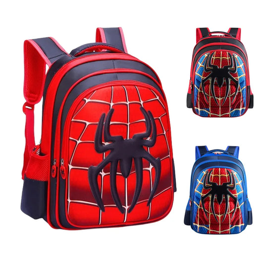 DS 360™ Spider King Kids Backpack: Waterproof Nylon & Large Capacity for all grades.