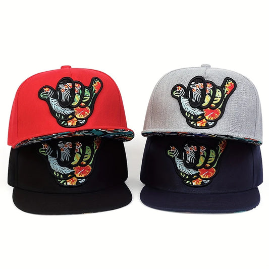 'Good Vibes' Shaka Snapback Hat!