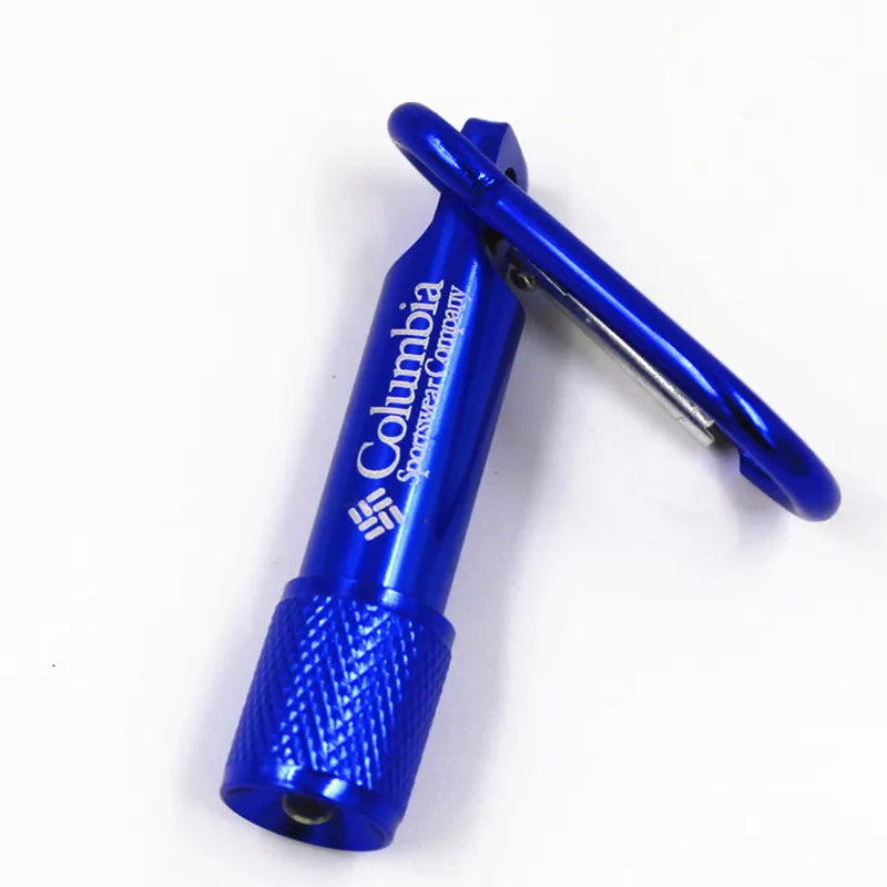 'DS 360™ "Mini Torch by Columbia™  Small Light led flashlight Car Key Chain/Carabineer .