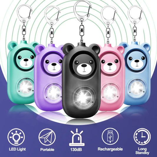 🚨 DS 360™ "HeyBear" Rechargeable 130db Personal Security Siren/Alarm with LED Flasher!