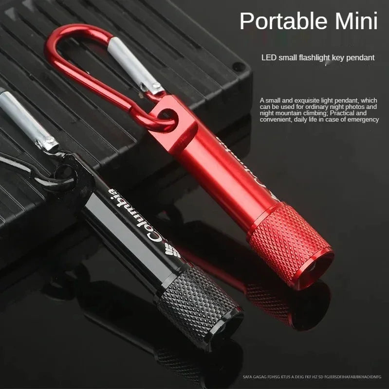 'DS 360™ "Mini Torch by Columbia™  Small Light led flashlight Car Key Chain/Carabineer .