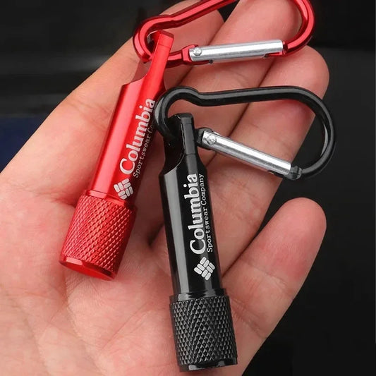 'DS 360™ "Mini Torch by Columbia™  Small Light led flashlight Car Key Chain/Carabineer .